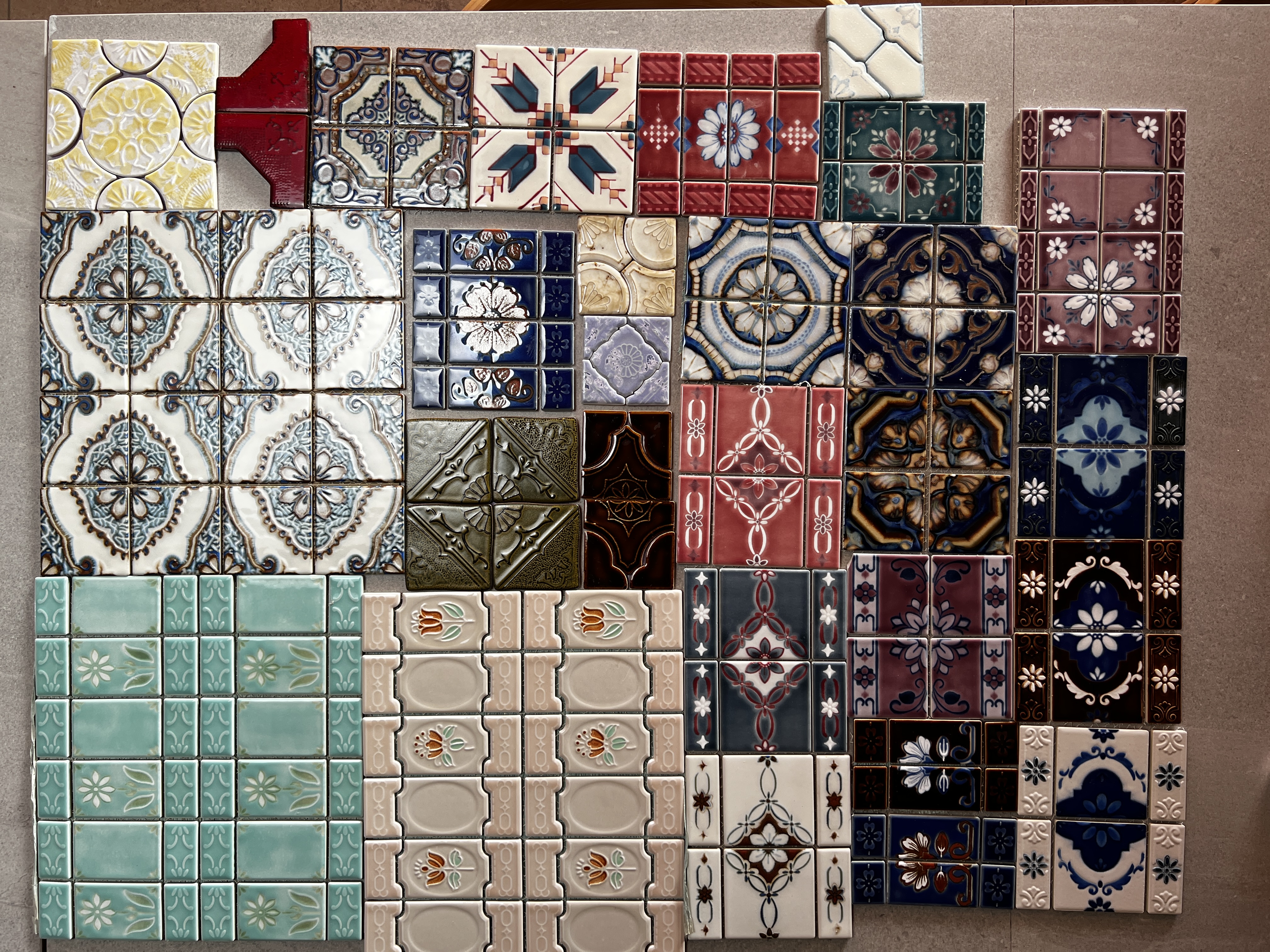 昭和レトロタイルボックス－Ｆ