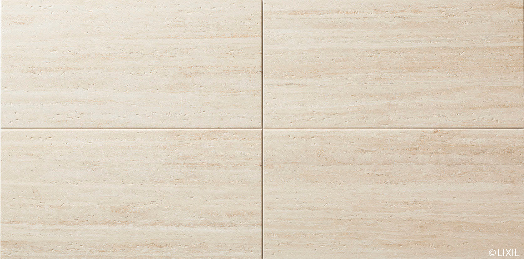 LIXIL ｴｺｶﾗｯﾄﾌﾟﾗｽ　ネオトラバーチン　ベージュ（TVT1）