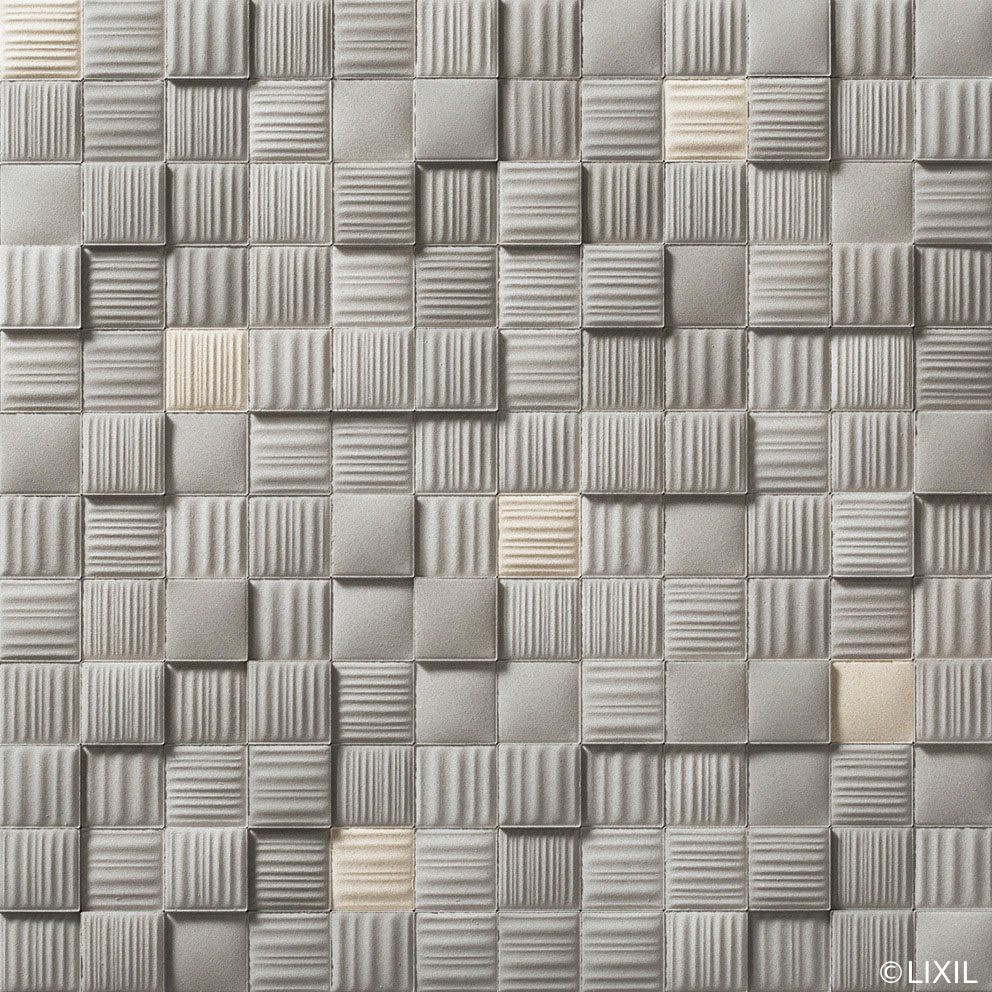 LIXIL ｴｺｶﾗｯﾄﾌﾟﾗｽ　ラグジュアリーモザイクⅡ　グレー（LUX11）