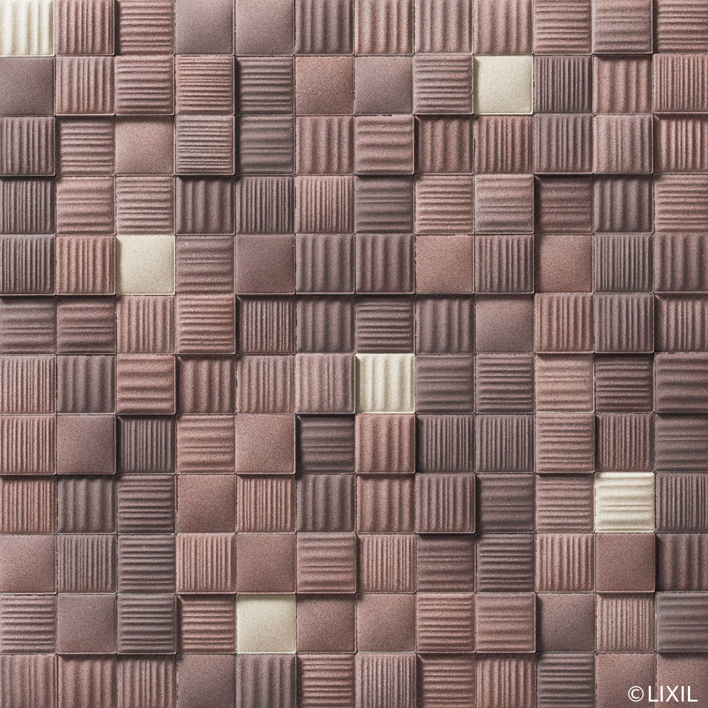LIXIL ｴｺｶﾗｯﾄﾌﾟﾗｽ　ラグジュアリーモザイクⅡ　グレイッシュモーブ（LUX13）